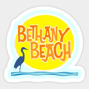 Bethany Beach Sunshine Sticker